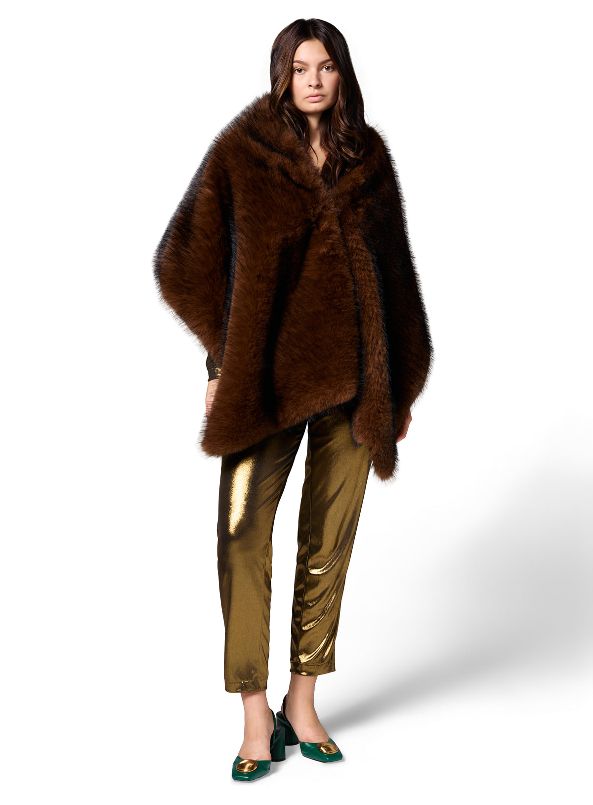WRAP SCARF- GRIZZLY