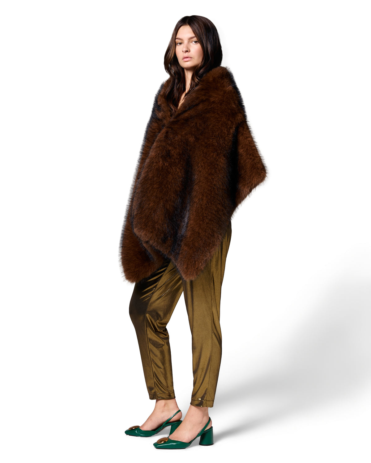 WRAP SCARF- GRIZZLY